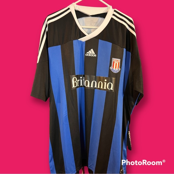 2011/2012 Stoke City FC Adidas Away Jersey - Picture 1 of 6